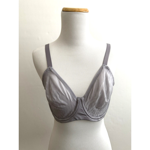 Wacoal Bra 34D Elevated Allure Underwire Semi-Sheer Parchment NWT Style 855336 - Picture 4 of 9